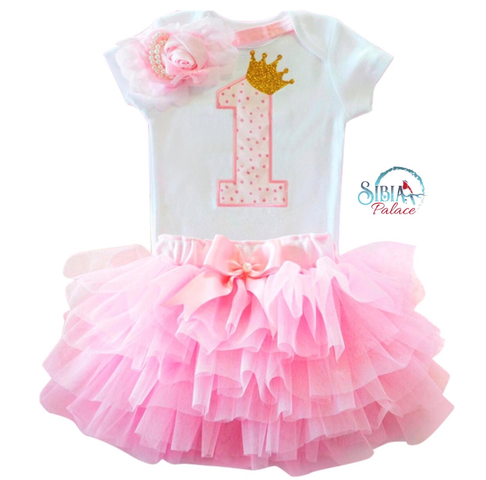 baby girl first birthday princess outfit