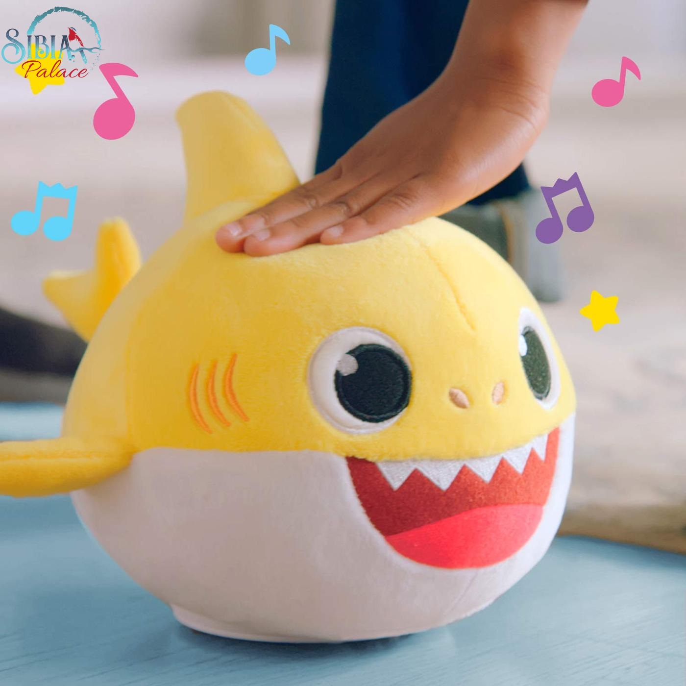 Pinkfong Moving Dancing Singing Yellow Baby Shark Toy ...
