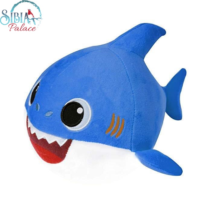 Pinkfong Moving Dancing Singing Blue Baby Shark Toy Rotary ...